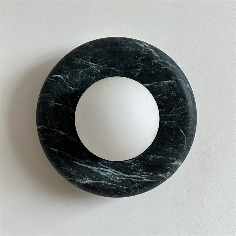 Avi Marble Indoor Wall Sconce - Lamp Copper