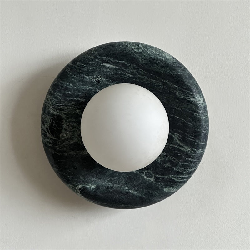 Avi Marble Indoor Wall Sconce - Lamp Copper