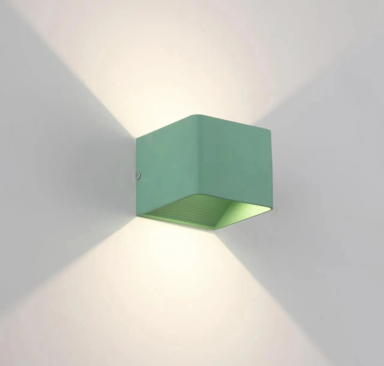 Aira Indoor Wall Lamp Square Colorful - Lamp Copper