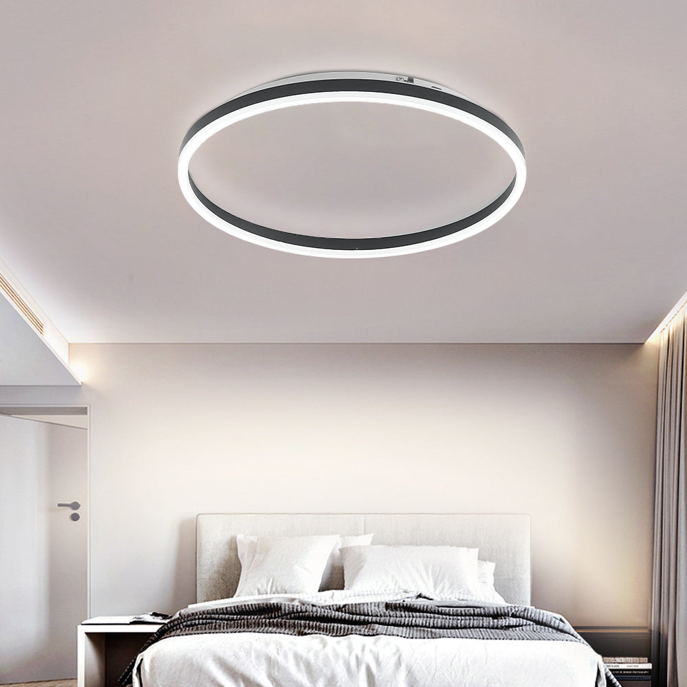 Olen Flush Mount Ceiling Light - Lamp Copper