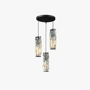 Kristy Cluster Pendant Light, Black & Gold - Lamp Copper