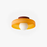 Jess Glass Ceiling Light - Lamp Copper