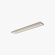 Arisha Minimalist Flush Mount Black Frame Rectangular Ceiling Light - Lamp Copper