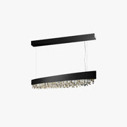 Kristy Modern Crystal Pendant Light Black/White/Brown/Gold - Lamp Copper