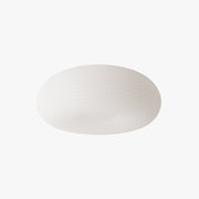 Arisha Flush Mount Ceiling Light Modern, Metal/Acrylic, White, Bedroom - Lamp Copper