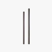 Gravo Minimalist Linear Metal/Acrylic Wall Lamp, Gold/Black/White - Lamp Copper