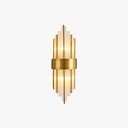 Kristy Luxury Gold Crystal Bedroom Bedside Wall Lamp - Lamp Copper