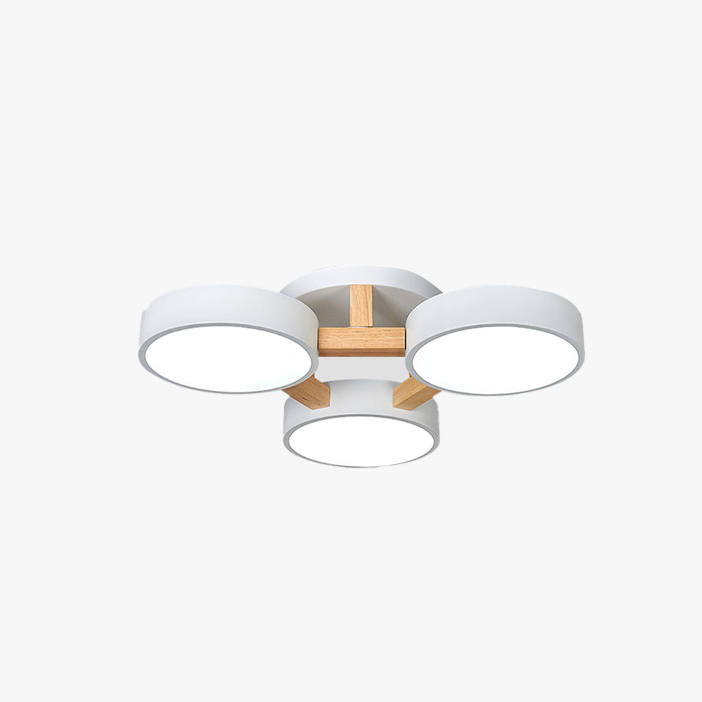 Arisha Nordic Minimalist Flush Mount Ceiling Light - Lamp Copper