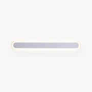 Arisha Modern Linear Vanity Wall Lamp, White/Brown, Bathroom - Lamp Copper