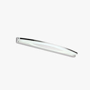 Arisha Minimalist Oval Vanity Wall Lamp, Chrome, Bedroom/Bathroom - Lamp Copper