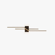 Arisha Minimalist Linear Metal Vanity Wall Light - Lamp Copper