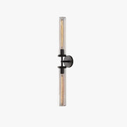 Arisha Modern Cylindrical Metal Led Wall Lamp, Black/Copper - Lamp Copper
