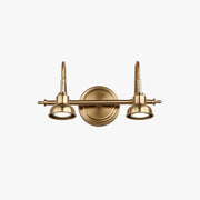 Tiffany Vintage Round Arc Vanity Wall Lamp, Gold, Bedroom - Lamp Copper