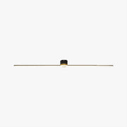 Erix Linear Flush Mount Ceiling Light - Lamp Copper