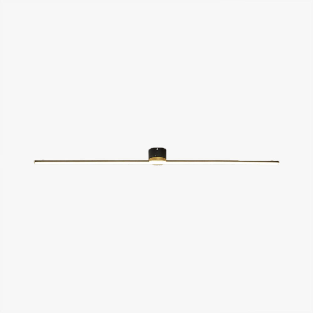 Erix Linear Flush Mount Ceiling Light - Lamp Copper