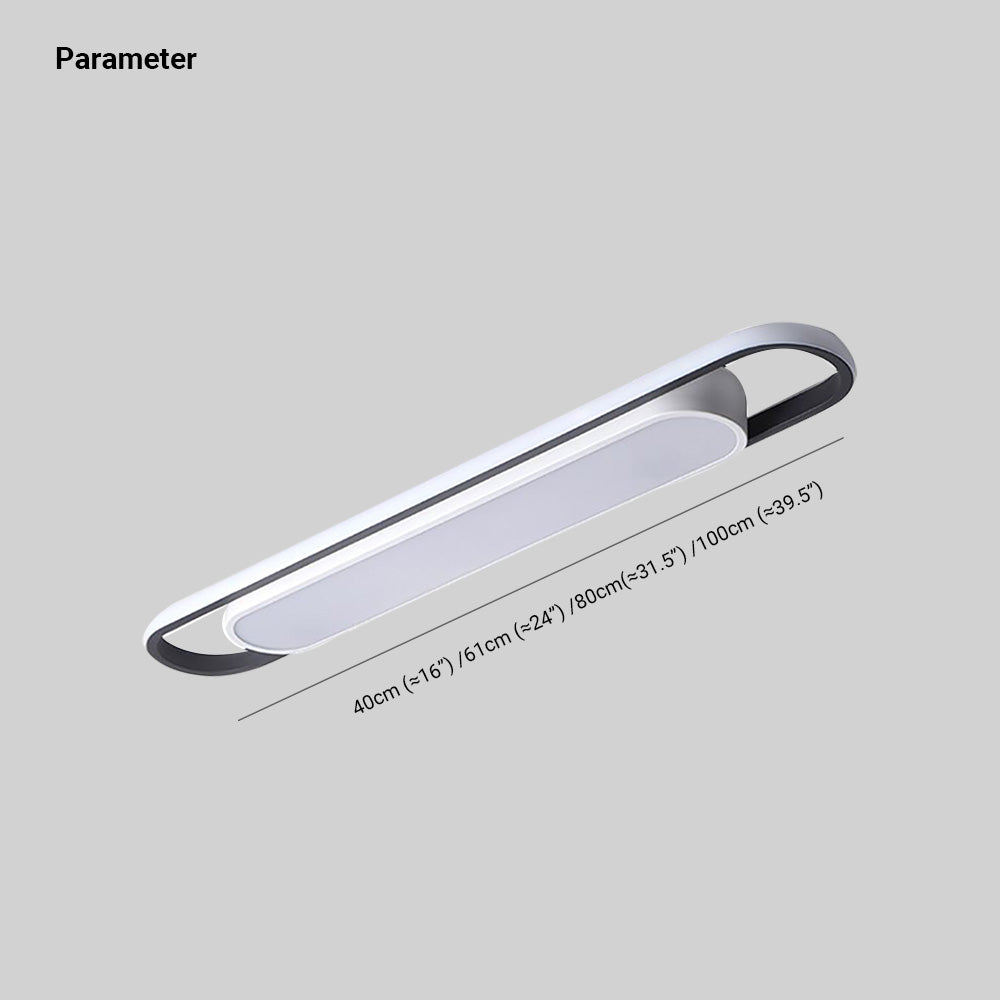 Arisha Modern Dou-Layer Flush Mount LED Ceiling Light - Lamp Copper