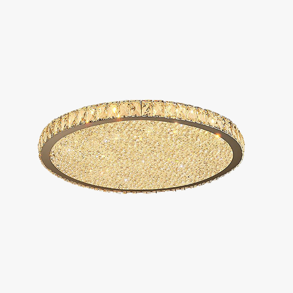 Eliza Luxury Crystal Ceiling Light - Lamp Copper
