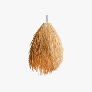Muto Designer Handmade Weave Pendant Light, Rattan - Lamp Copper