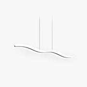 Arisha Minimalist Wave Wavy Pendant Light - Lamp Copper