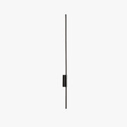 Arisha Modern Linear Metal&Acrylic Bedroom Wall Lamp, Black/Brass - Lamp Copper