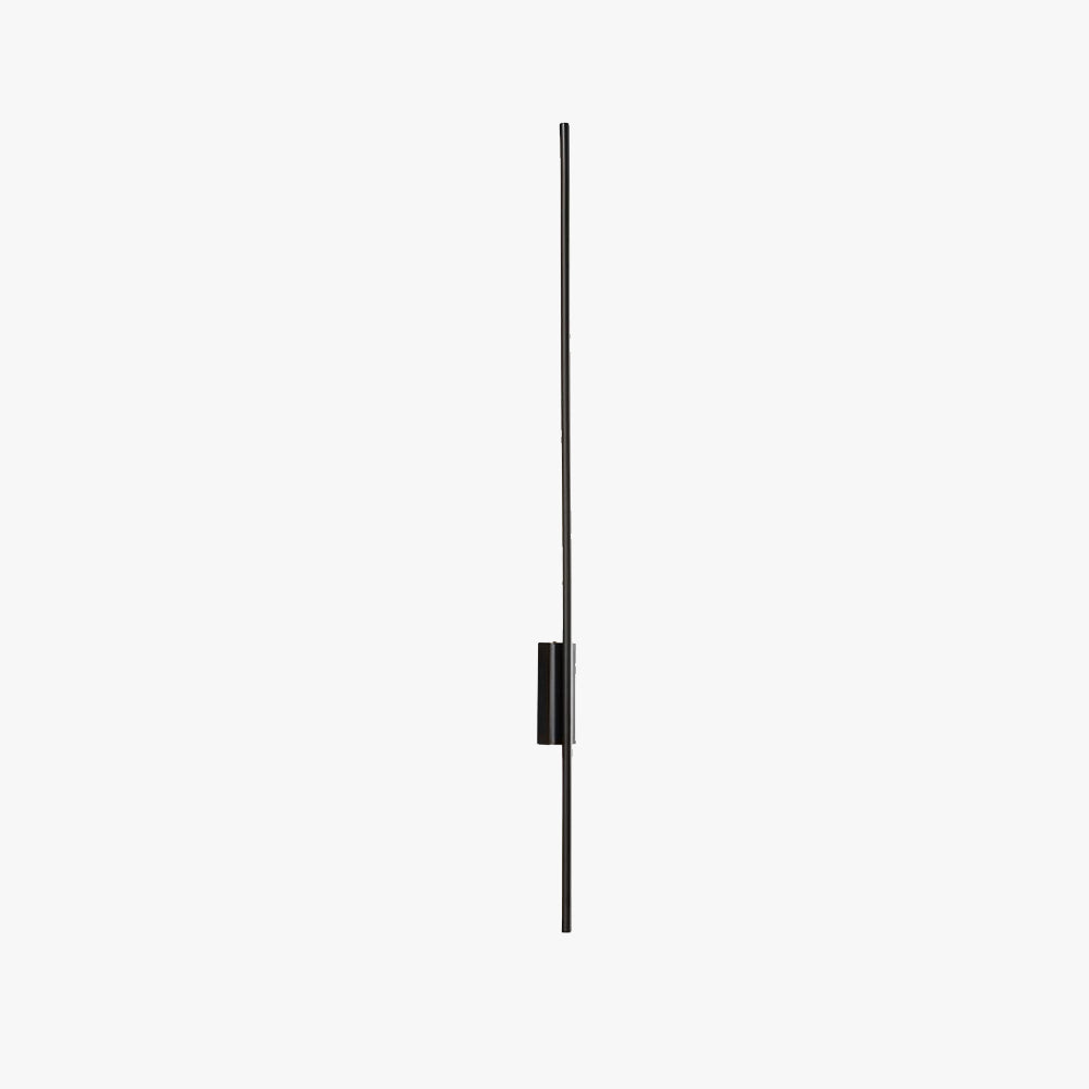 Arisha Modern Linear Metal&Acrylic Bedroom Wall Lamp, Black/Brass - Lamp Copper