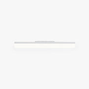 Arisha Modern Rectangular Acrylic Modern Wall Lamp, White - Lamp Copper