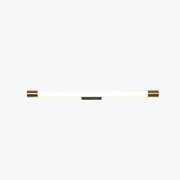 Arisha Modern Gold Mirror Front Vanity Wall Lamp, Metal/Acrylic - Lamp Copper