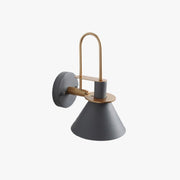 Valentina Vintage Horn Shape Metal Wall Lamp, Living room/Bedroom/Bathroom - Lamp Copper