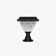 Ray Modern Geometry Acrylic Outdoor Floor Lamp, Black - Lamp Copper