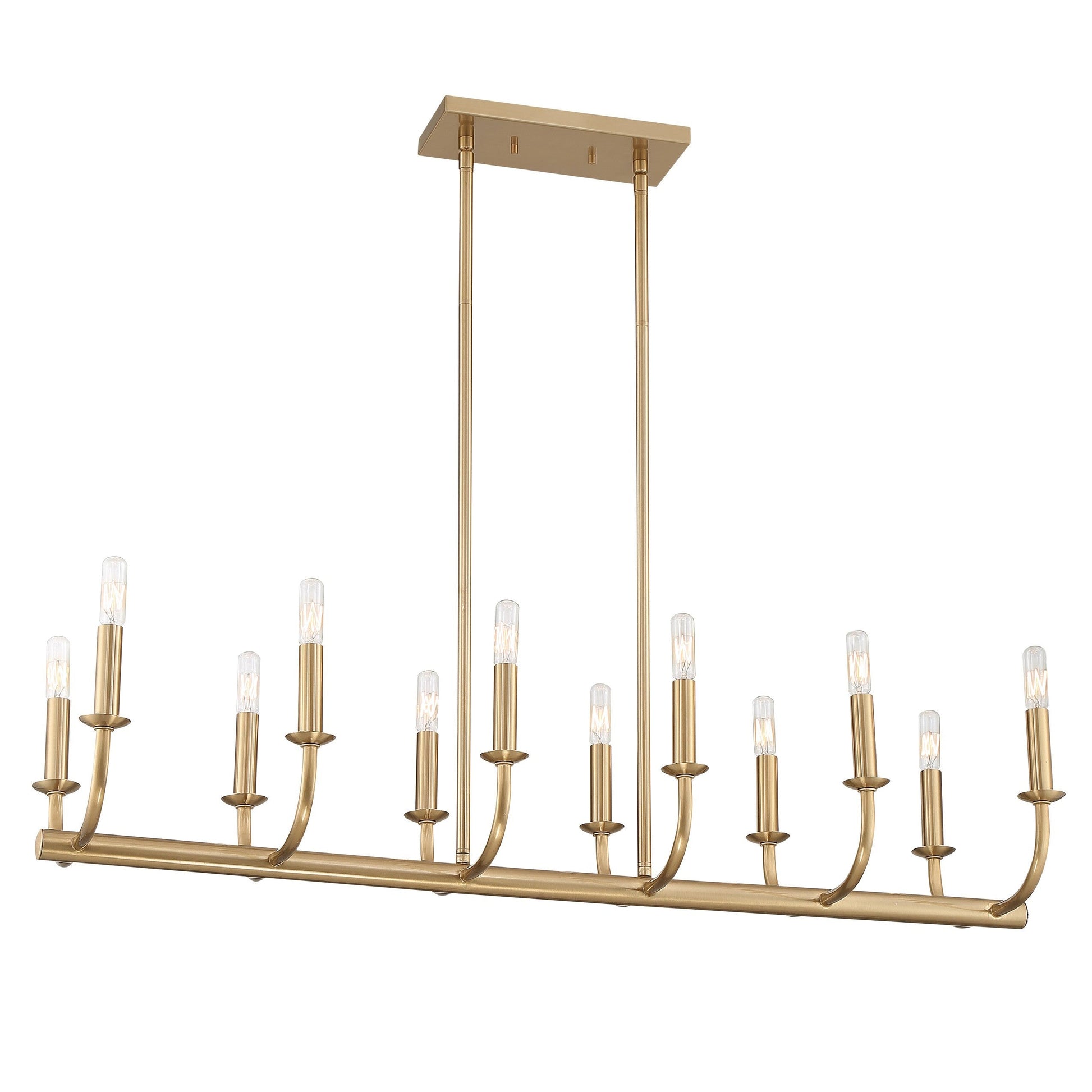 Xenuvyh Modern Minimalist Vintage Industrial Metal Chandelier - Lamp Copper