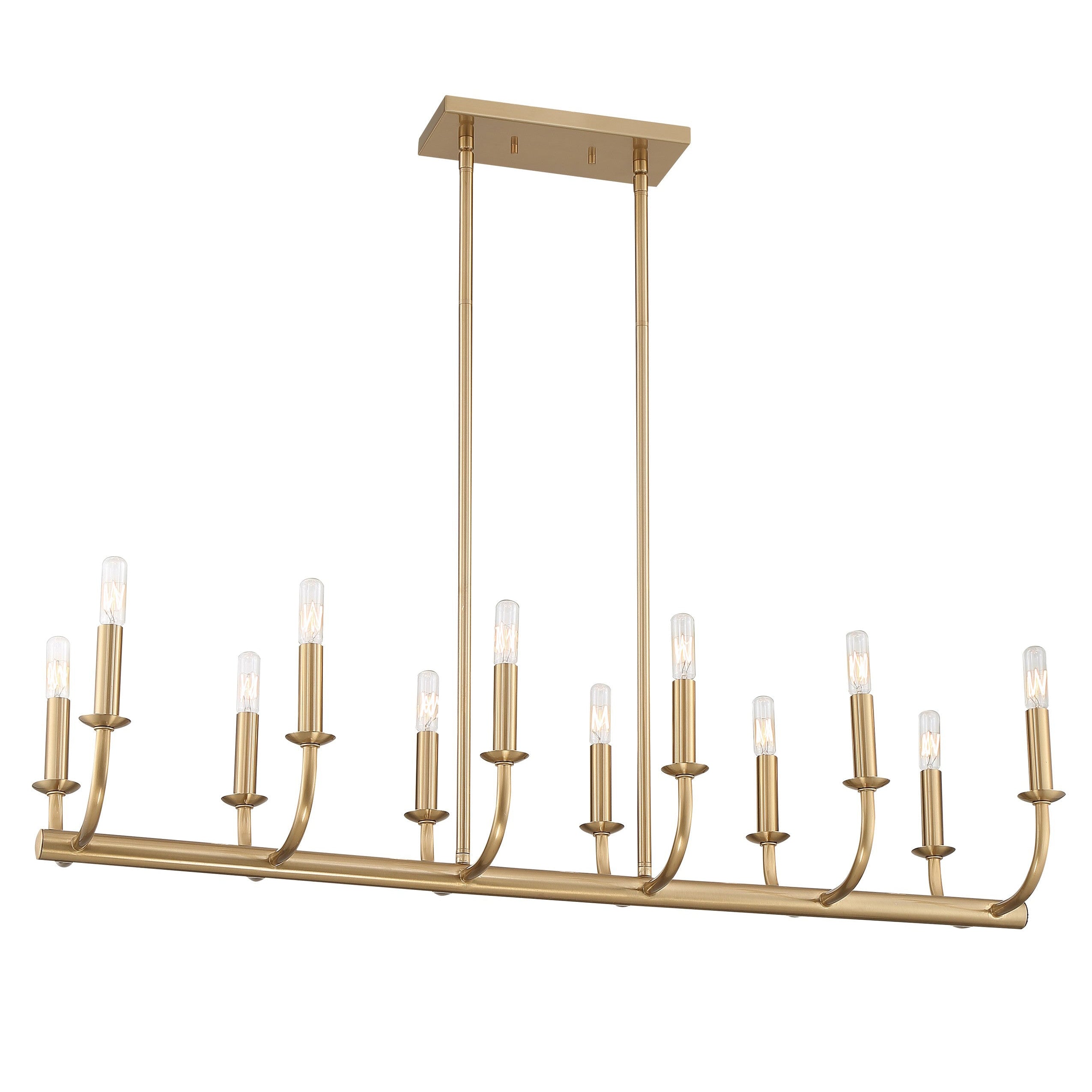 Xenuvyh Modern Minimalist Vintage Industrial Metal Chandelier - Lamp Copper