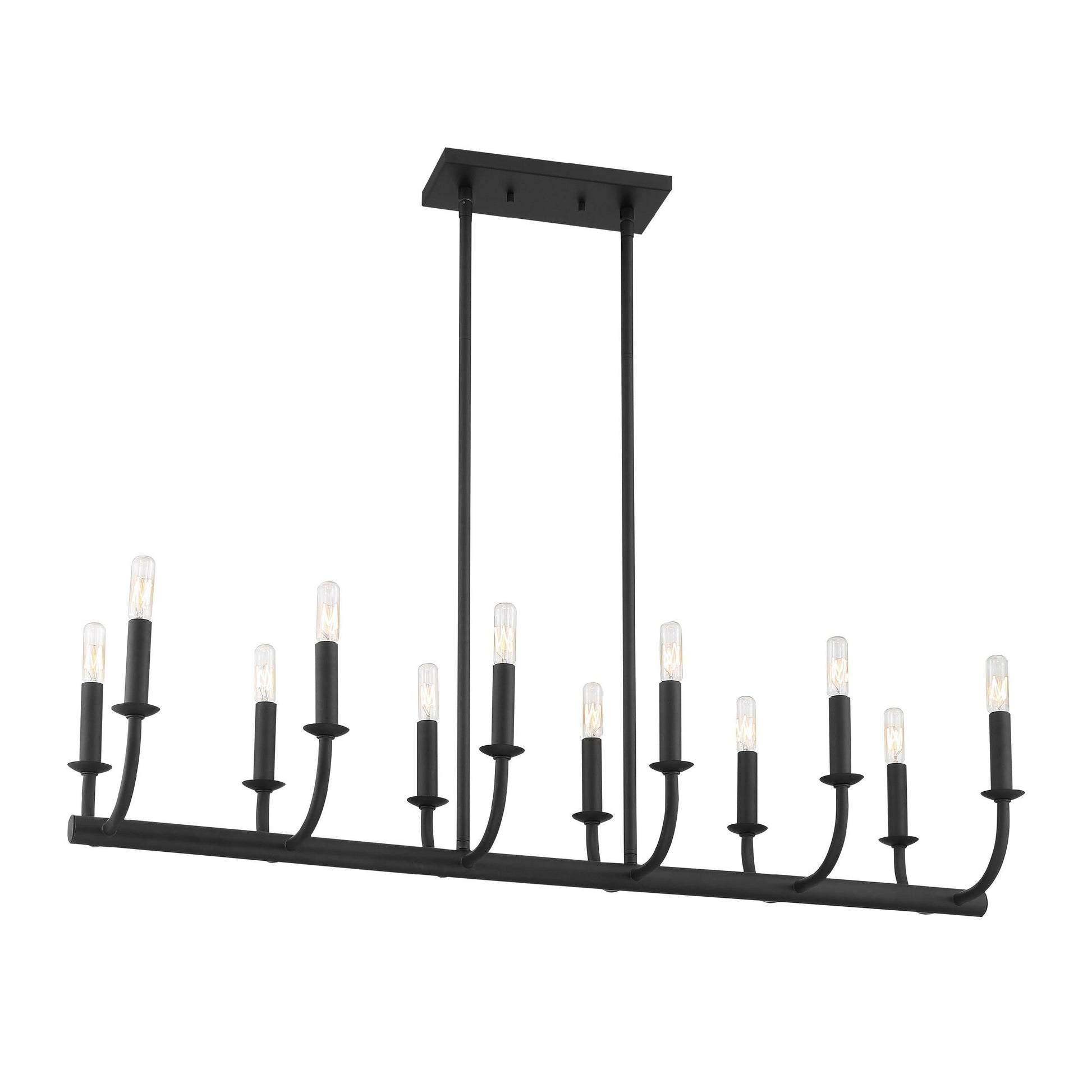 Xenuvyh Modern Minimalist Vintage Industrial Metal Chandelier - Lamp Copper