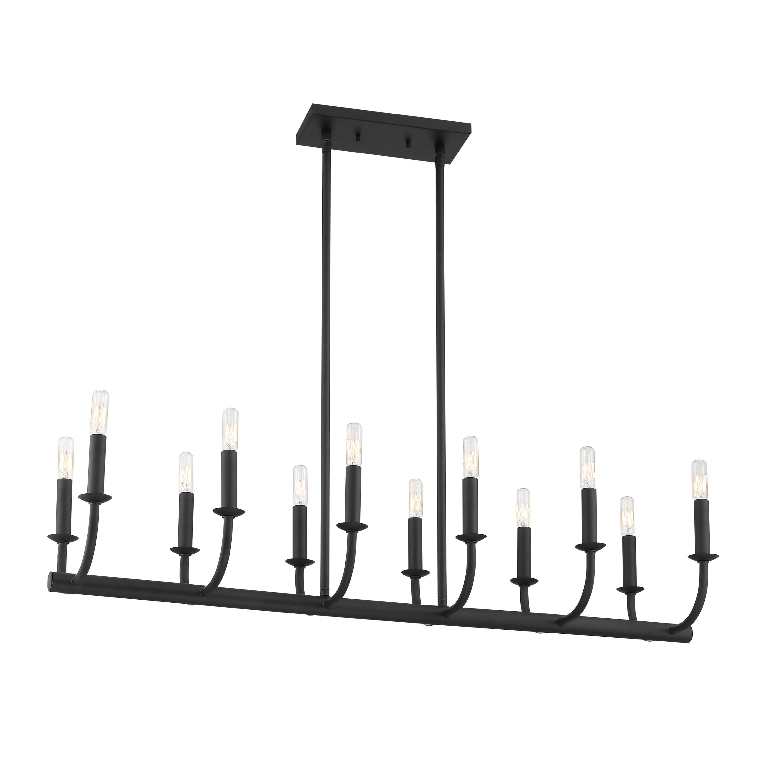 Xenuvyh Modern Minimalist Vintage Industrial Metal Chandelier - Lamp Copper