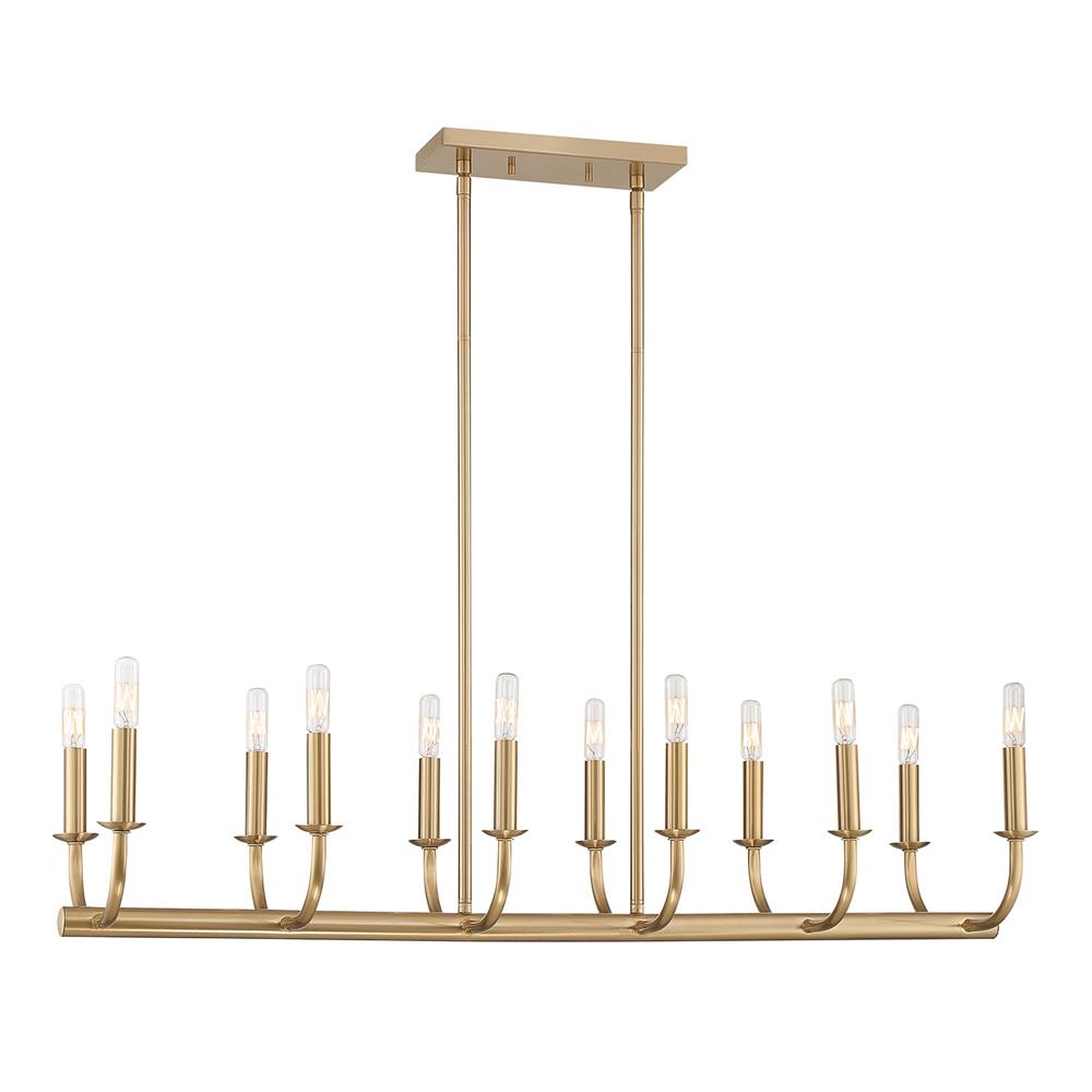 Xenuvyh Modern Minimalist Vintage Industrial Metal Chandelier - Lamp Copper