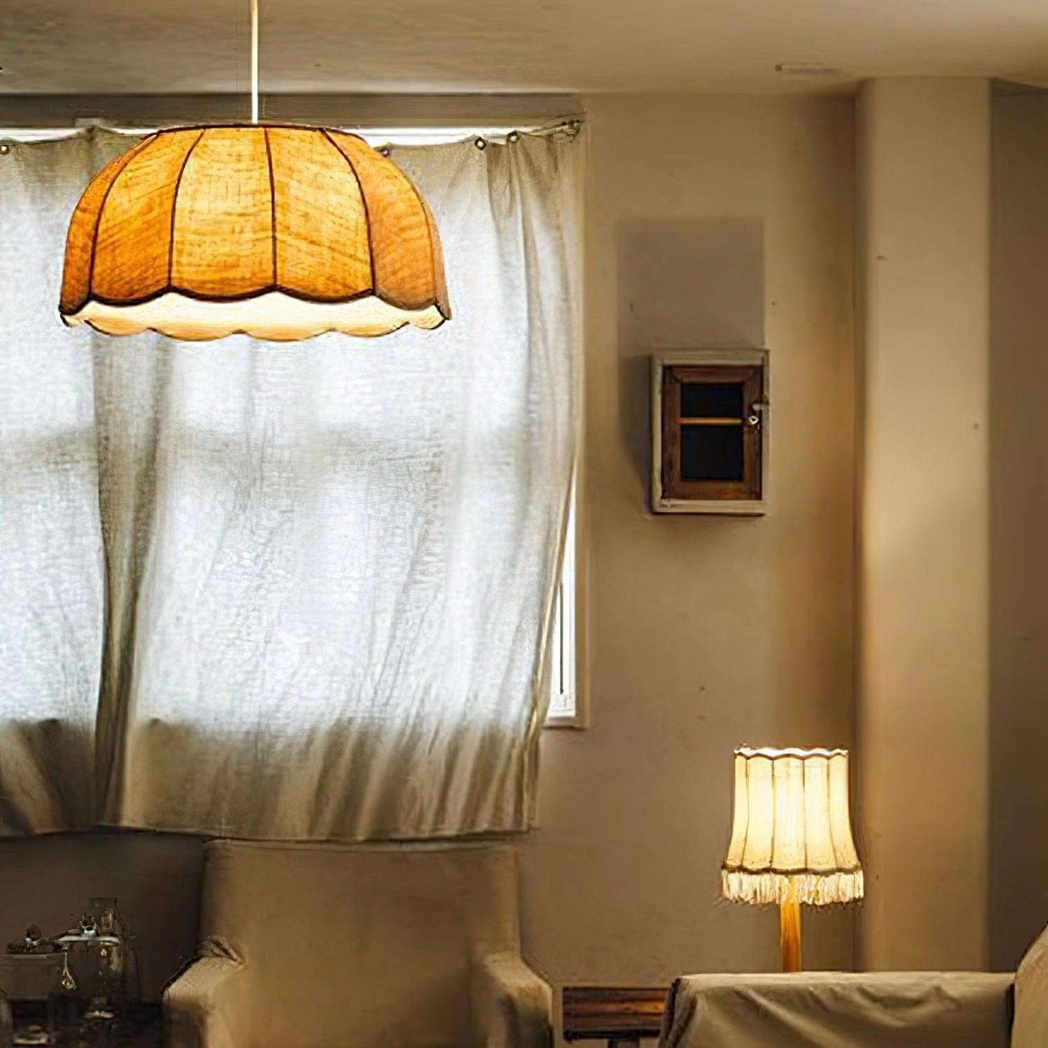 Sora Banana Leaf Pendant Light - Lamp Copper