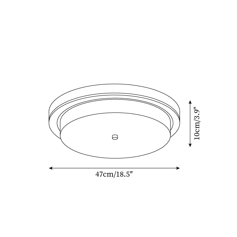 Ondra Ceiling Light - Lamp Copper