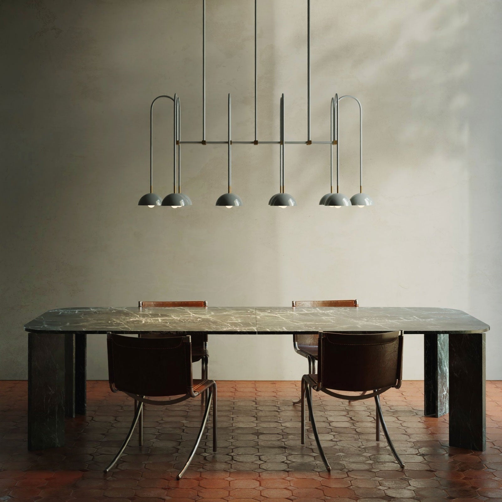 Blikuvyh Vintage Industrial Atelier Brass Metal Chandelier - Lamp Copper