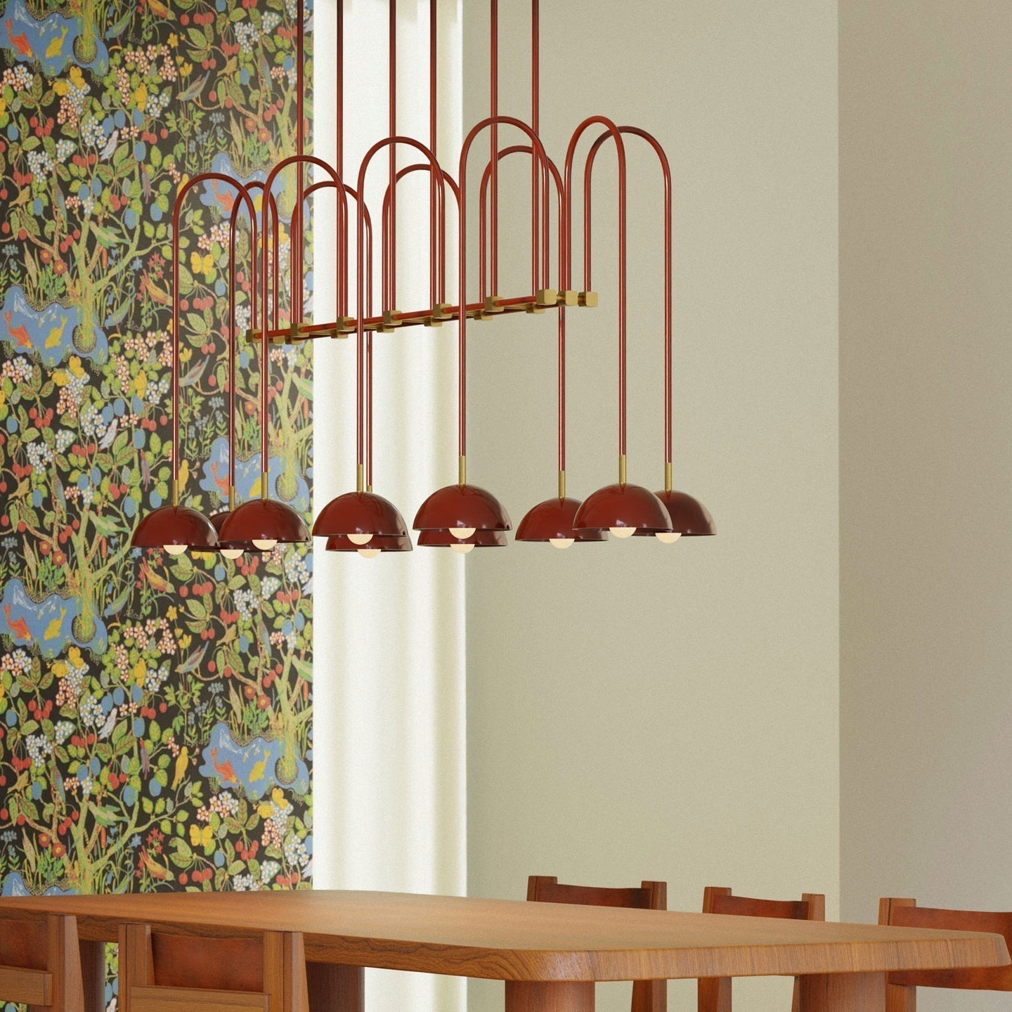 Blikuvyh Vintage Industrial Atelier Brass Metal Chandelier - Lamp Copper