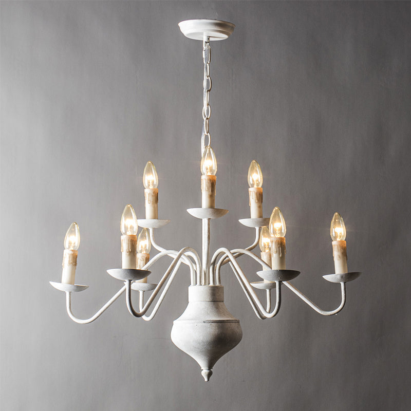 Blikuvyu Vintage Industrial Brass Metal Chandelier - Lamp Copper