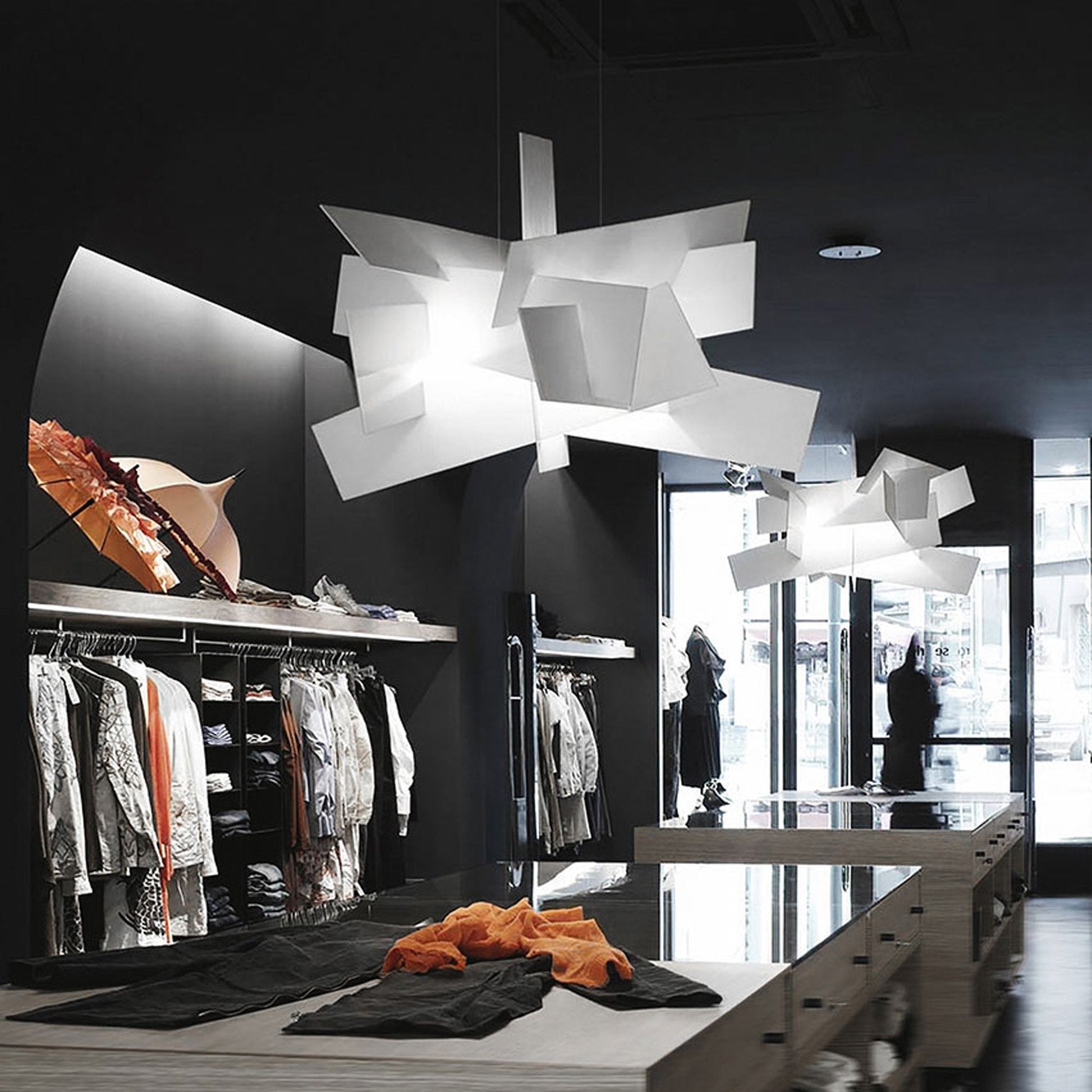 Jarnbruvyu Individual Creativity Acrylic Chandelier - Lamp Copper