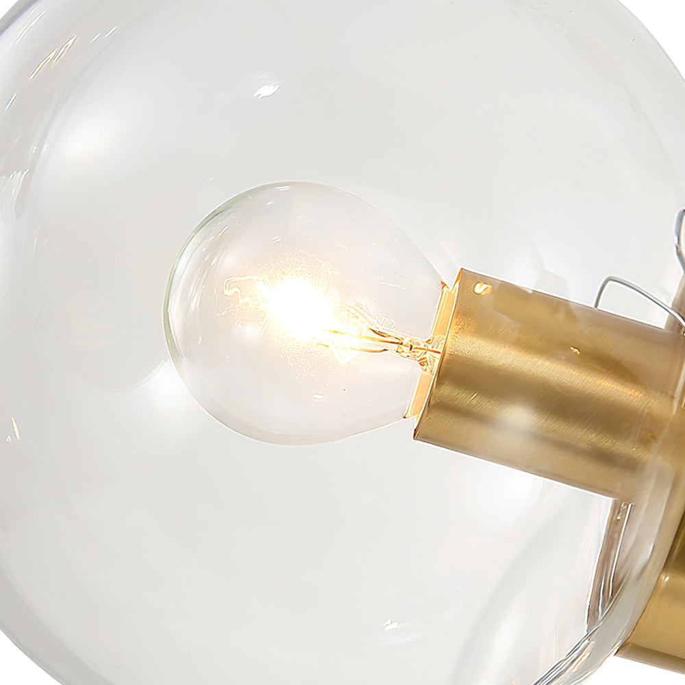 Kvennulix Mid-century Sputnik Metal Chandelier - Lamp Copper