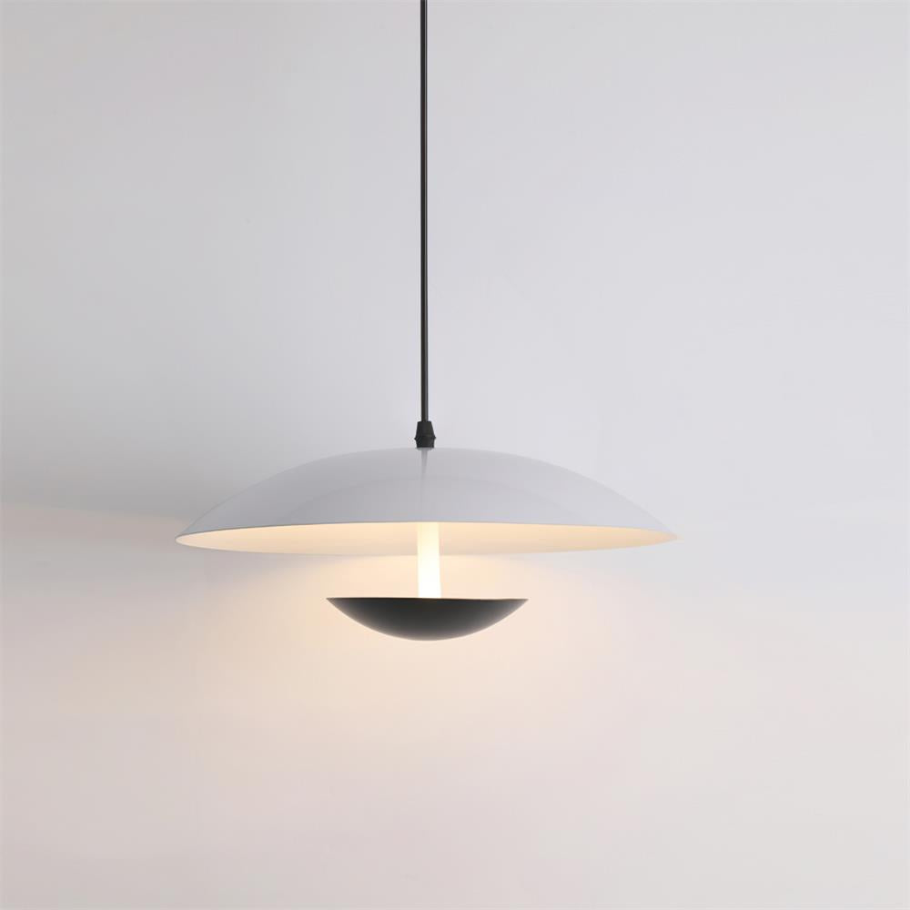 Pylos Minimalist Black Pendant Light - Lamp Copper