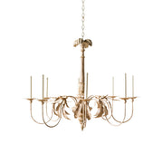 Eirikuvyj Postmodern Luxury Short Wooden Metal Chandelier - Lamp Copper