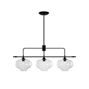 Himinuvyj Modern Minimalist Metal Glass Pendant Light - Lamp Copper
