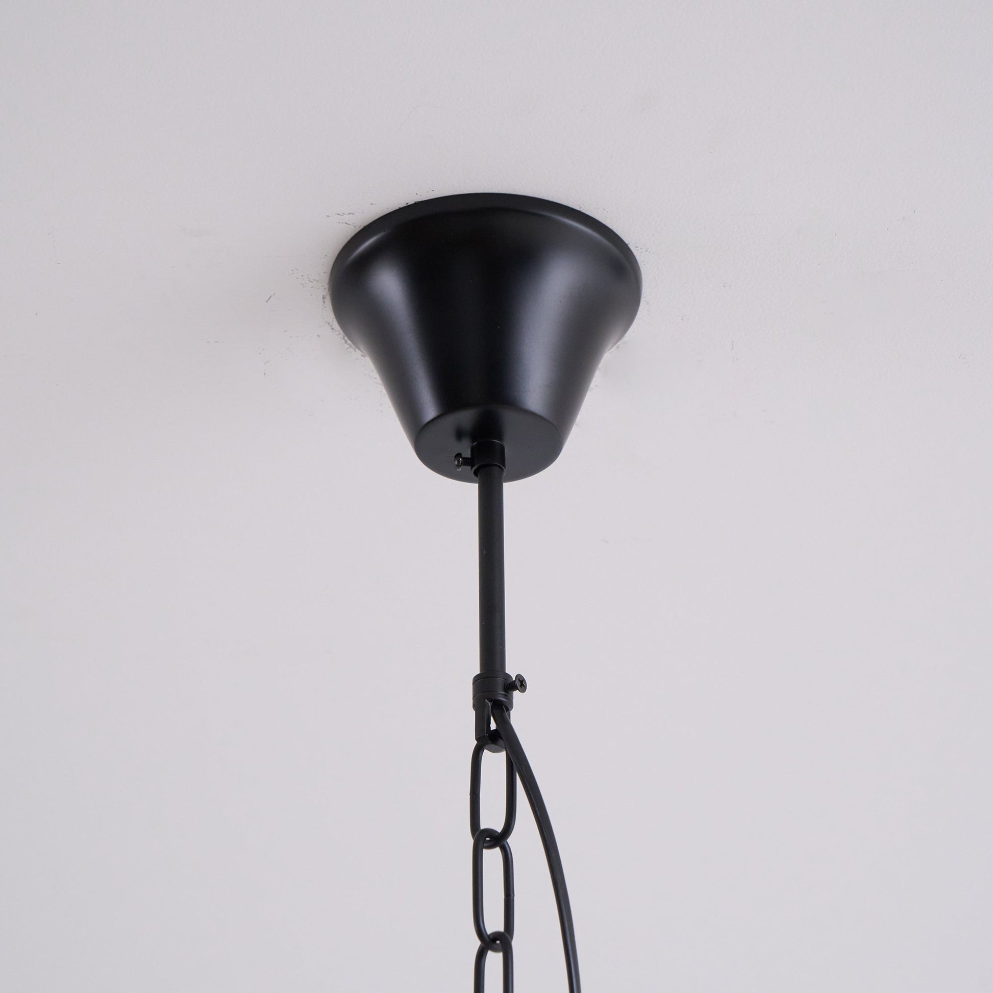 Edward Retro Pendant Light Glass - Lamp Copper