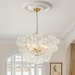 Elorin Texture Globe Bubble Glass Chandelier - Lamp Copper