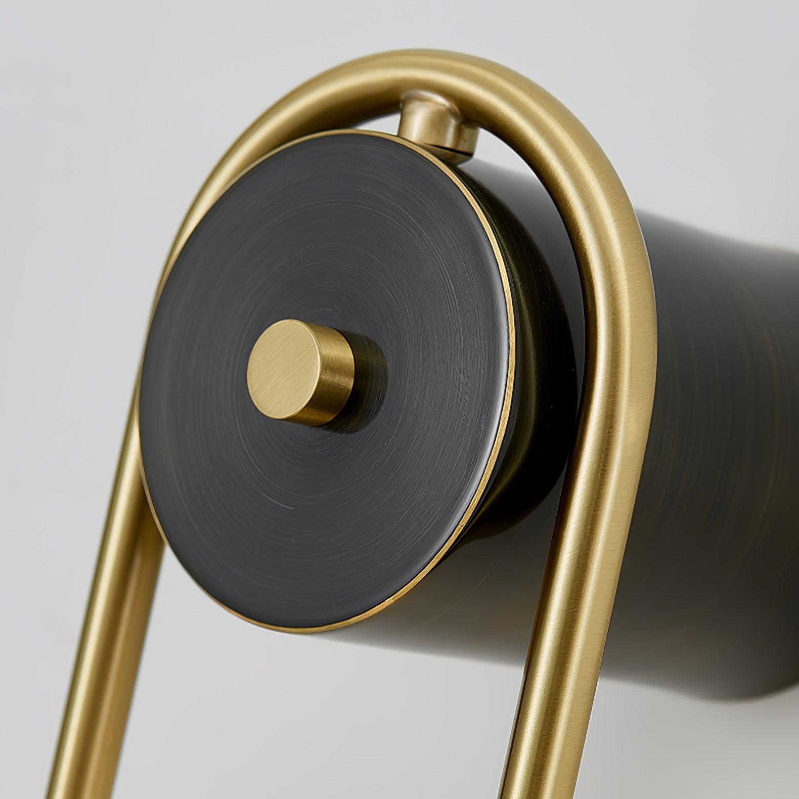 Elaro Brass Arc Wall Light - Lamp Copper