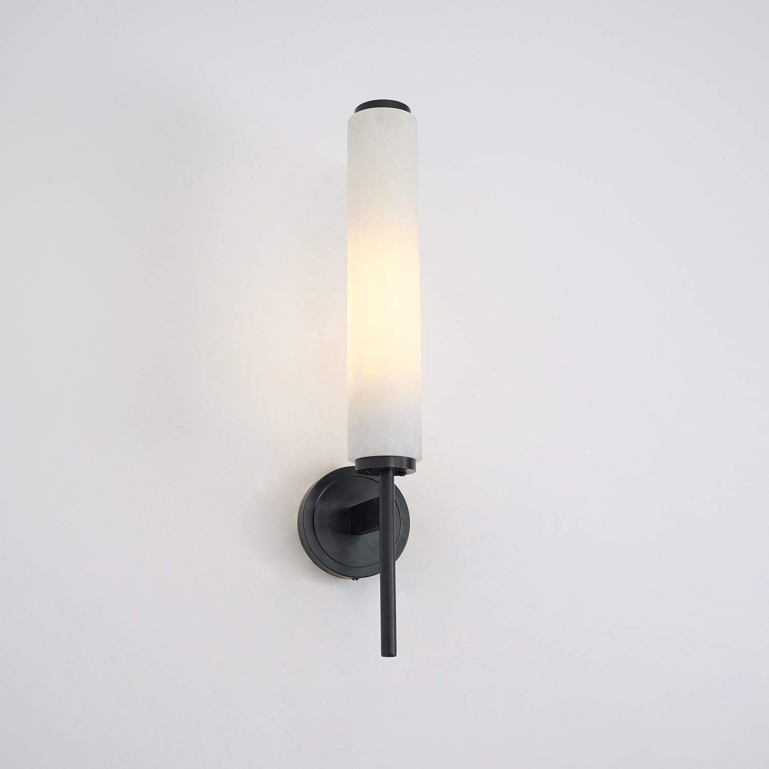 Jern Art Deco Alabaster Wall Lamp - Lamp Copper