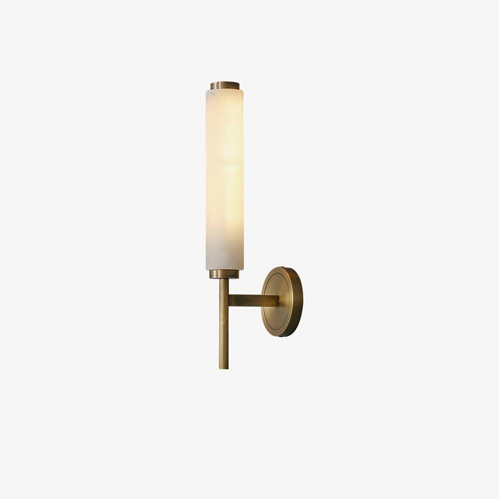 Jern Art Deco Alabaster Wall Lamp - Lamp Copper