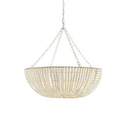 Colora Postmodern Luxury Beaded Wood Chandelier - Lamp Copper